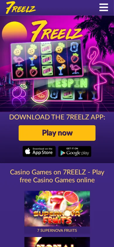 The 7Reelz Casino App
